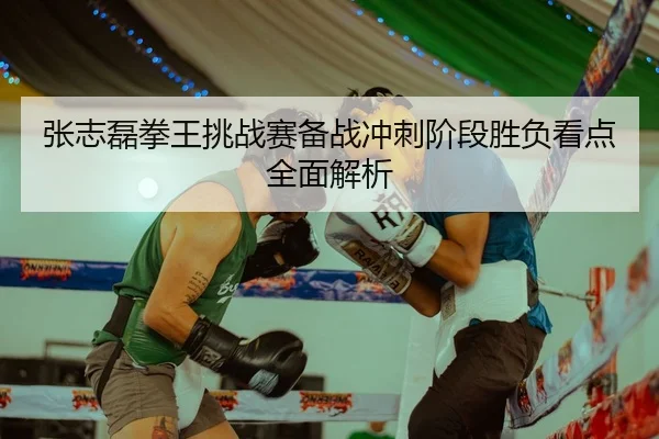 张志磊拳王挑战赛备战冲刺阶段胜负看点全面解析
